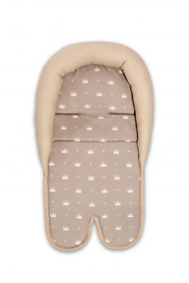 Lorelli szűkítőbetét autóshordozóba - Crowns Latte