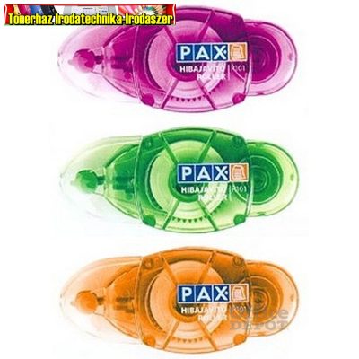 PAX Hibajavító Roller color R101 eldobható