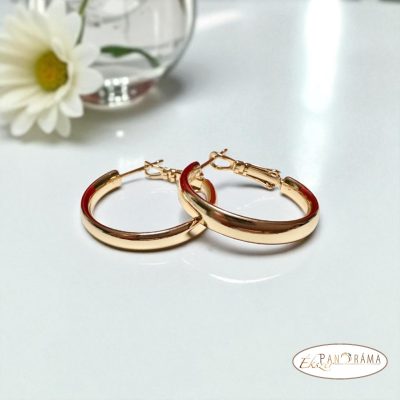 18K Gold filled kristályos fülbevaló - Emíra