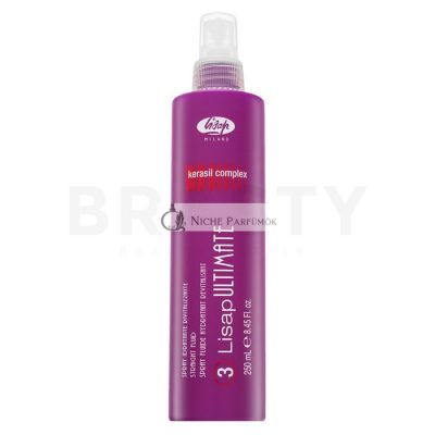 Lisap Ultimate Straight Fluid hőre fixáló spray kisimított és fényes hajért 250 ml
