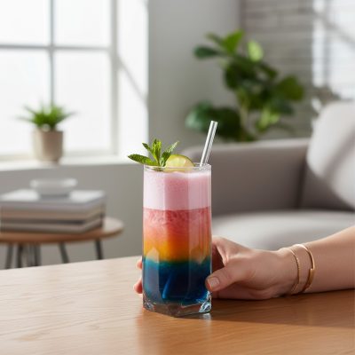 Tuana longdrink pohár 340 ml, 6 db-os csomag - Lav üveg