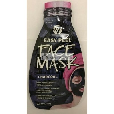 W7 Easy Peel Aktív Szén Mélytisztító és Tisztító Arcmaszk, 10g