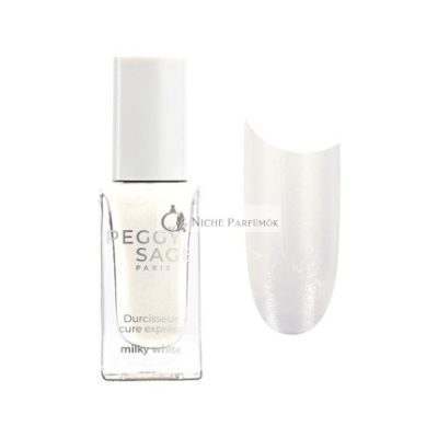 Peggy Sage Express Erősítő Tejfehér Körömlakk, 5ml