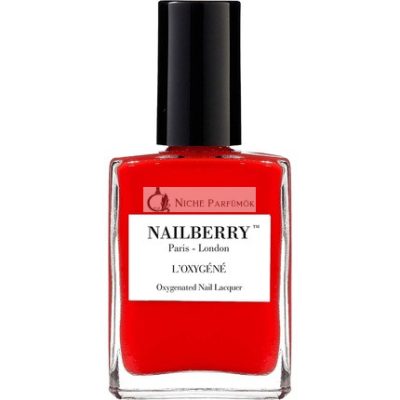 Nailberry L'Oxygéné Oxigénáló Körömlakk Cherry Cherie 15ml