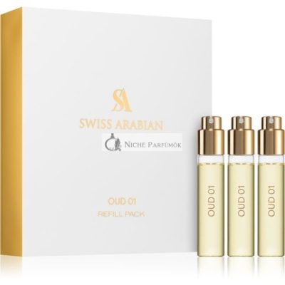 Swiss Arabian Oud 01 Utántöltő csomag Eau de Parfum - unisex, 100 ml