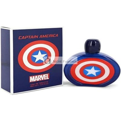 Captain America by Marvel Eau De Toilette Spray - Férfi, 100 ml