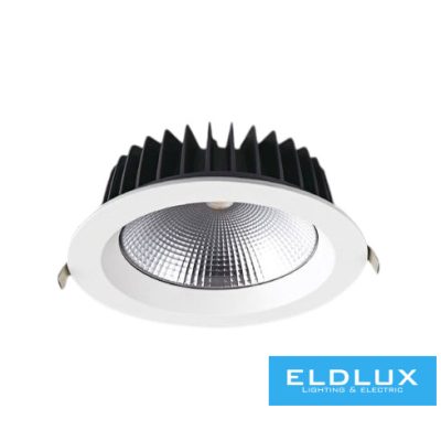 UNIVERSO LED süllyestett lámpa 40w 4350lm 4000K 90° IP20 Fehér D230x77mm Kivágás:D200mm 5év