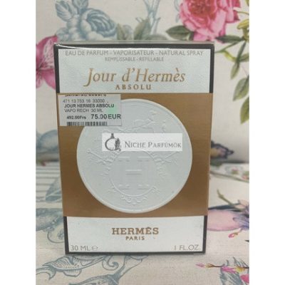 HERMËS Jours D’Hermês Absolu Utántöltő 30ml Eau De Parfum Nőknek