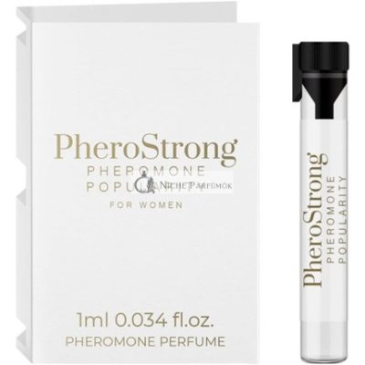 PheroStrong Női Feromon Parfüm, 1ml