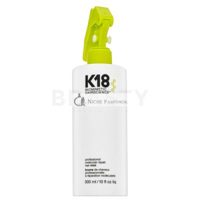 K18 Professional Molecular Repair Hair Mist tápláló gondoskodás spray-ben nagyon száraz és sérült hajra 300 ml
