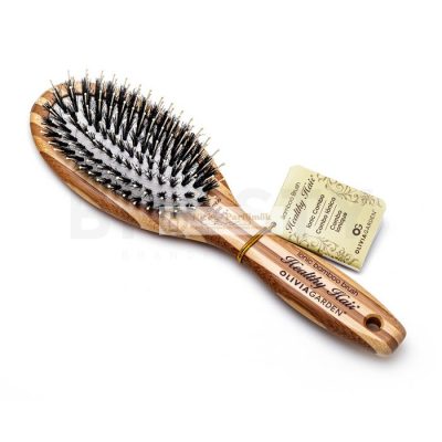 Olivia Garden Healthy Hair Bamboo Brush Ionic Combo Paddle HH-P6 hajkefe nejlon- és vaddisznósörtékkel