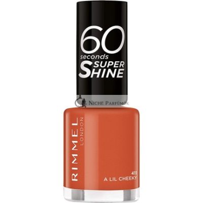 Rimmel London 60 Másodperc Szuper Fényes Körömlakk 411 A Lil Cheeky