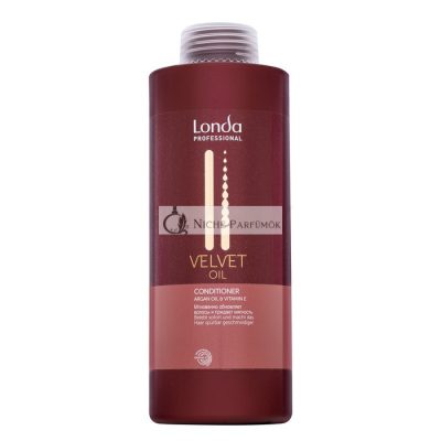 Londa Professional Velvet Oil Conditioner tápláló kondicionáló durva és rakoncátlan hajra 1000 ml