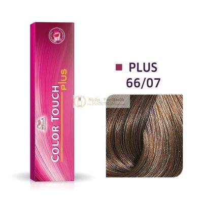 Wella Professionals Color Touch Plus professzionális demi-permanent hajszín 66/07 60 ml