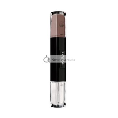 L'Oréal Paris Tartós Körömlakk 2 az 1-ben Fedő- és Alapréteg, Szürke-Barna, 10ml