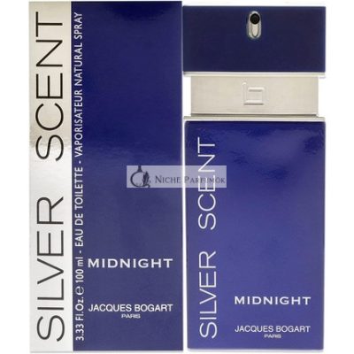 Jacques Bogart Silver Scent Midnight Eau de Toilette Spray férfiaknak, 100 ml