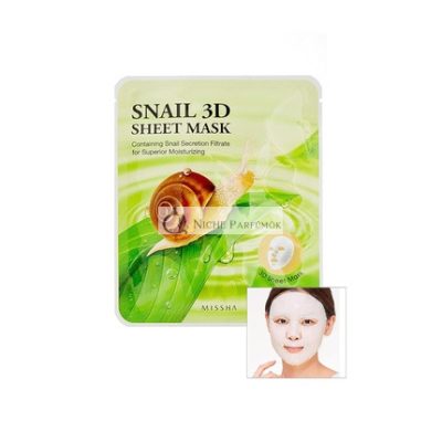 MISSHA Csiga 3D Arcpakolás, Ránctalanító és Bőrnyugtató