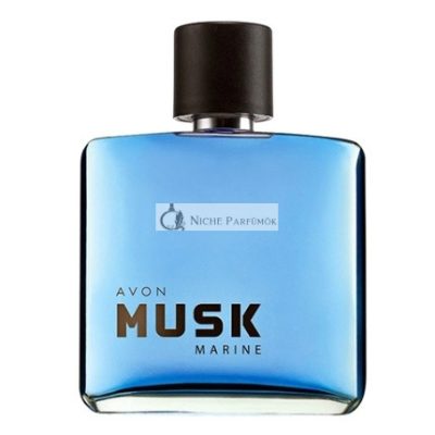 Avon Musk Marine Eau De Toilette Férfiaknak - Frissítő Óceáni Illat, 75ml