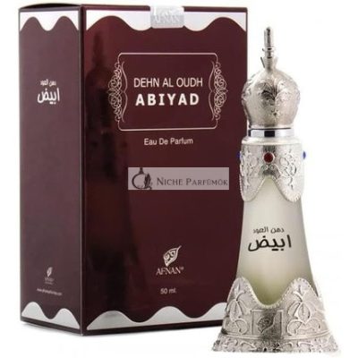 Dehn al Oudh Abiyad, Afnan Herbal Musk Agarwood Oud Koncentrált Parfüm Olaj 20ml