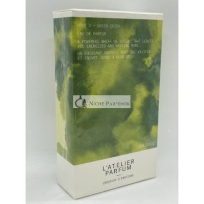 L'Atelier Parfum Opus 3 Green Crush Eau de Parfum, 100ml
