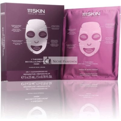 111SKIN Y Theorem Bio Cellulóz Arcpakolás 5 Maszk 115ml