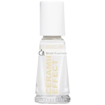 Layla Cosmetics Kerámia Hatású Körömlakk, Puha Fehér, 10ml