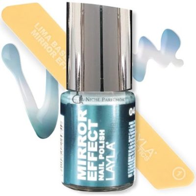 Layla Cosmetics Tükörhatású Körömlakk 04 Titán Ég 10ml