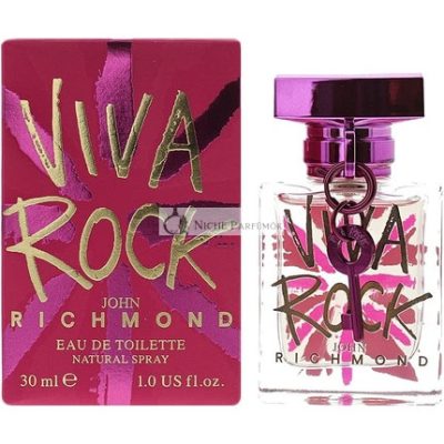 Viva Rock Eau De Toilette Spray Nőknek, 30 ml