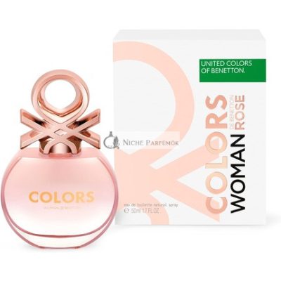 Benetton Rose from United Colors Eau de Toilette nőknek, 50 ml