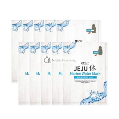 SNP Shining Nature Purity Zöld Tea Maszk Jeju Tenger Víz