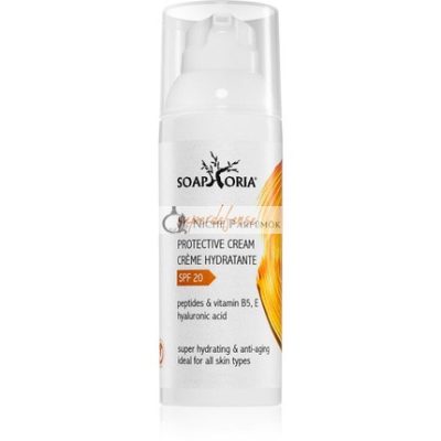 Soaphoria SuperDefense Hidratáló és Védő Krém Peptidekkel SPF 20, 50 ml