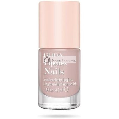Pupa Lipgloss Effect Körömlakk 006 Soft Plum, 4.5ml