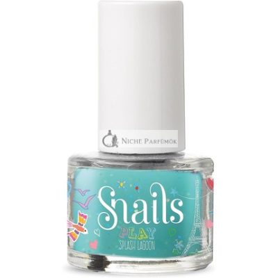 Snails Gyermek Körömlakk Mini Játék Splash Lagoon, Vízalapú, Mosható, Ártalmatlan, Vegán