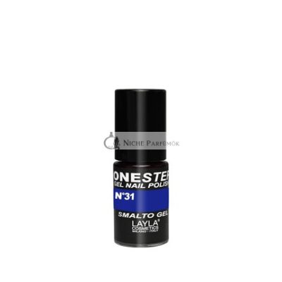 Layla Cosmetics One Step Gel Körömlakk Kék, 5ml