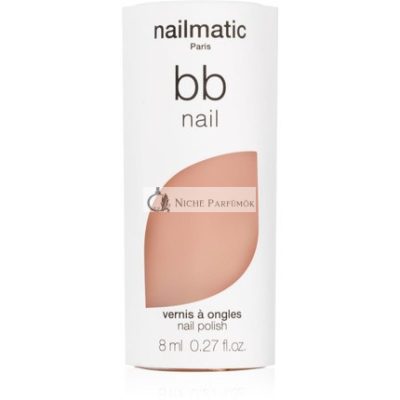 Nailmatic BB NAIL körömlakk - Sötét, 8 ml