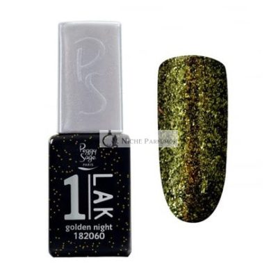 Peggy Sage One-Lak 1-Lépéses Gél Arany Éjszaka 5ml