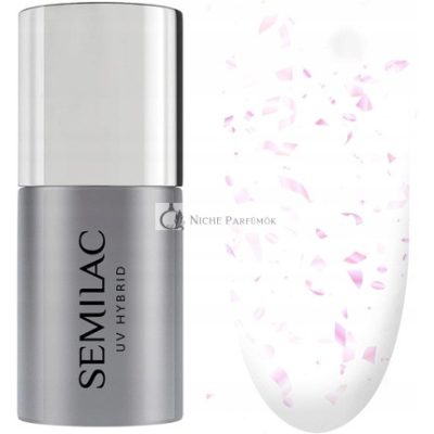 T22 Semilac UV Körömlakk Top Flower Flakes, 7ml