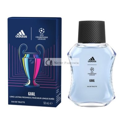 Adidas UEFA Bajnokok Ligája Célkiadás Eau de Toilette Férfiaknak, 50ml