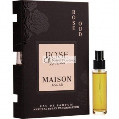 Maison Asrar Rose Oud Eau De Parfum, 2ml