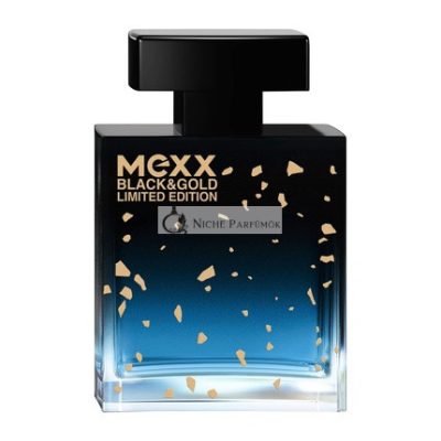Mexx Black & Gold Limited Edition Man Eau de Toilette, 50 ml