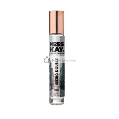 Miss Kay Seeing Double Eau de Parfum, 25ml - Gazdag és Életteli Illat - Schinus Molle, Narancs és Grapefruit Jegyek - Olaszországban Készült, 100% Vegán, Állatkísérlet Mentes és Parabén Mentes