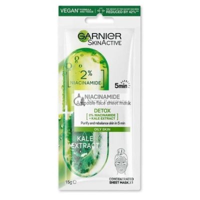 Garnier Skin Naturals Niacinamid Ampulla Ragyogó Maszk, 15g