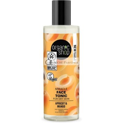 Organic Shop Csodás Arctonik Száraz Bőrre Sárgabarackkal és Mangóval 150ml