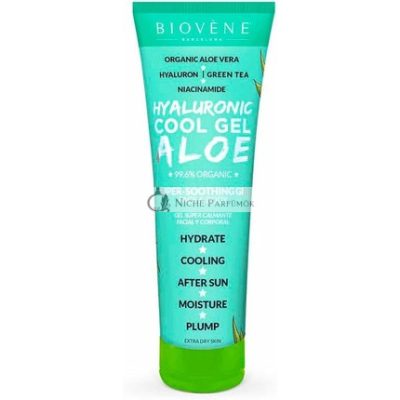HYALURONIC Cool Gel Aloe Szupernyugtató Gél Arra és Testre, 200ml