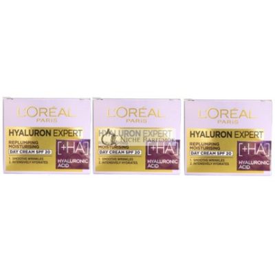 L'Oreal Hyaluron Expert Replumping Moisturising SPF20 Nappali Krém, 50ml