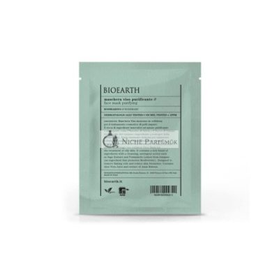 Bioearth Rozmaringos Tisztító Arcmaszk, 15ml