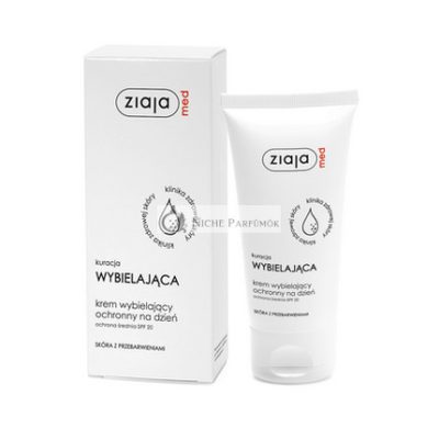 Ziaja Med Whitening Treatment Védő Fehérítő Krém Nappali Közepes