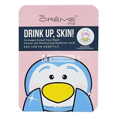 The Crème Shop Koreai Bőrápoló Szépség Teljes Arcápoló Fejlett Lapos Napi Természetes Esszencia Megnyugtató Pingvin Arcpakolás