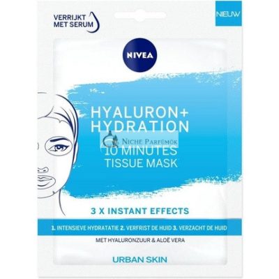Nivea Urban Skin - Hyaluron és Hidratáló Szövetmaszk