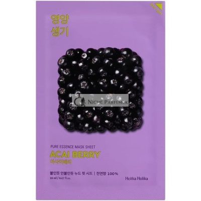 Holika Holika Pure Essence Arcpakolás Acai Berry, 23ml